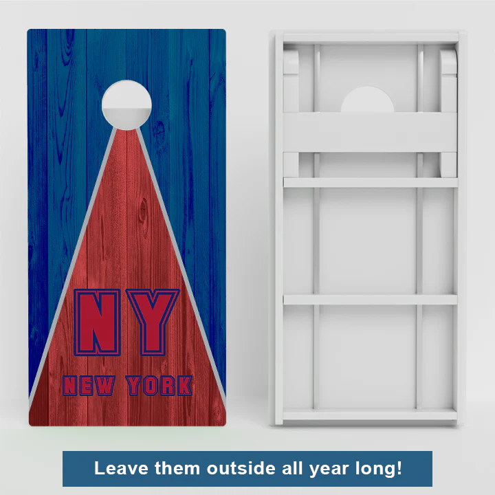 New York Football Weather Proof Cornhole Boards - Image 2