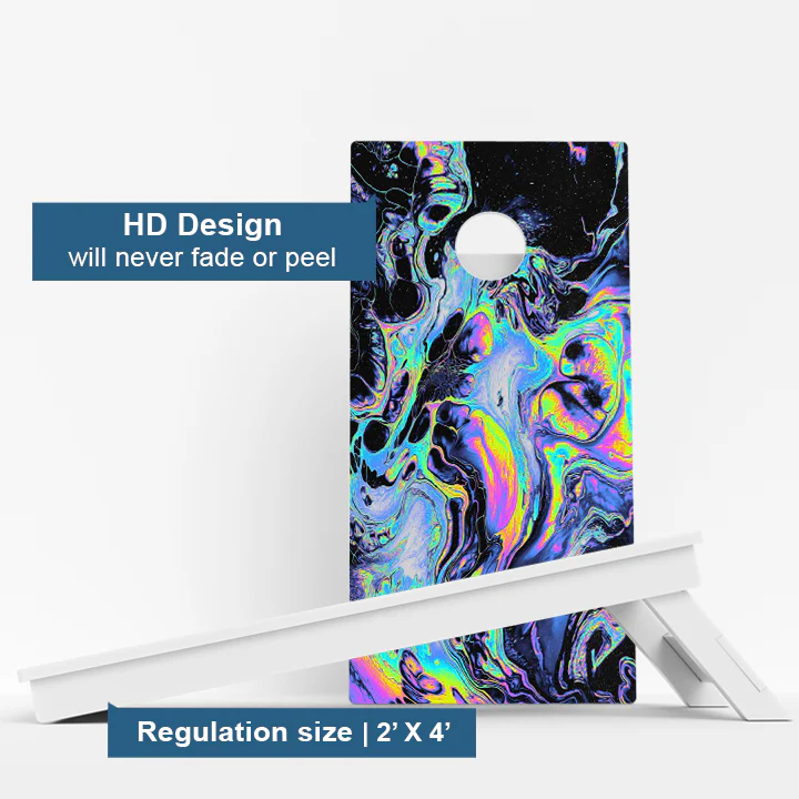 Paint Blasted Weather Proof Cornhole Board - Image 3