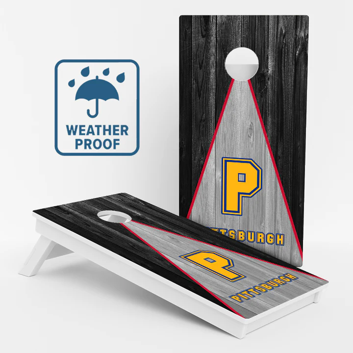 Pittsburgh Football Weather Proof Cornhole Boards