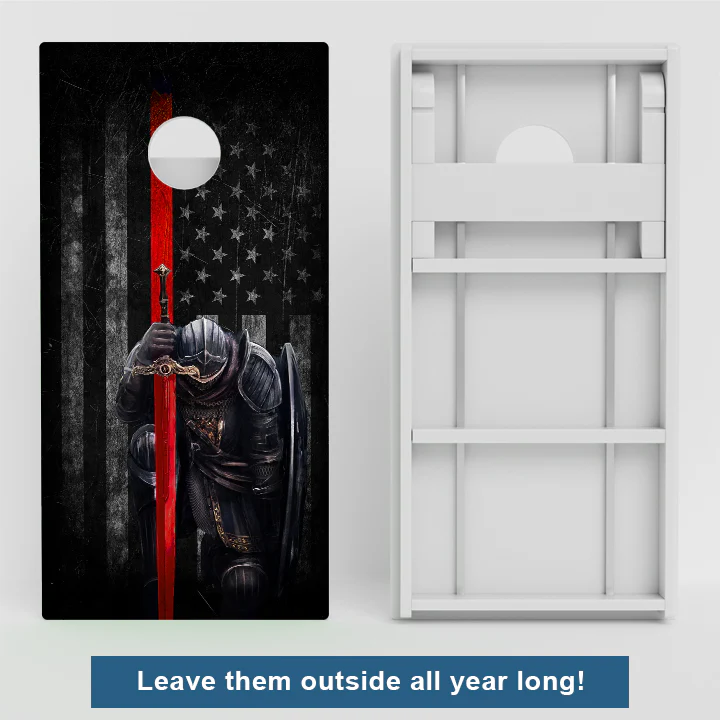Red Line Knight Weather Proof Cornhole Boards - Image 2