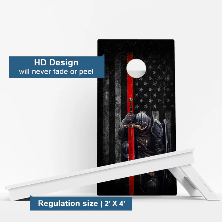 Red Line Knight Weather Proof Cornhole Boards - Image 3