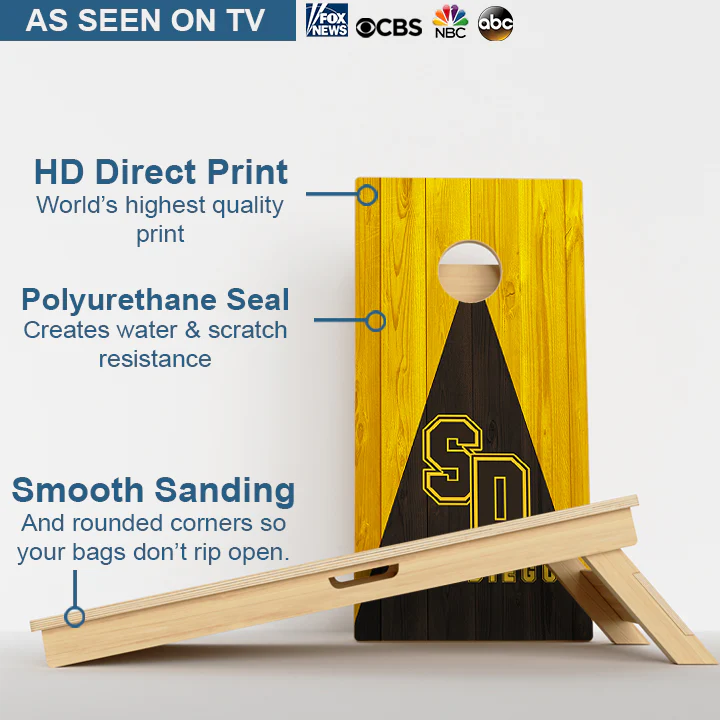 San Diego Baseball Professional Cornhole Boards - Image 3
