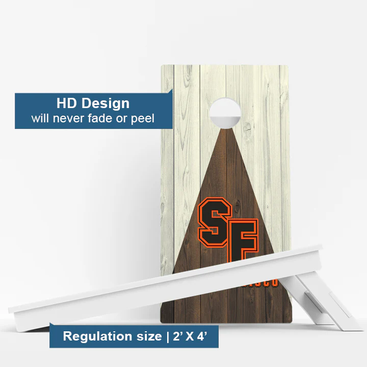 San Francisco Baseball Weather Proof Cornhole Boards - Image 3