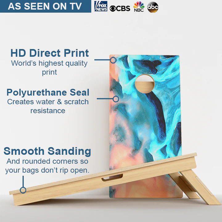 Sand Painting Professional Cornhole Boards - Image 3