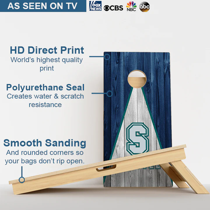 Seattle Baseball Professional Cornhole Boards - Image 3