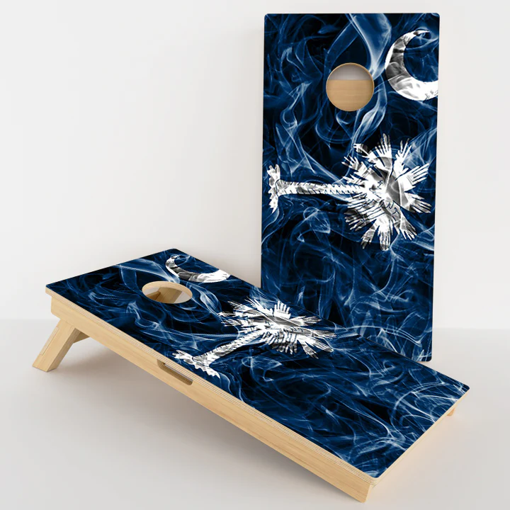 South carolina Flag Professional Cornhole Boards