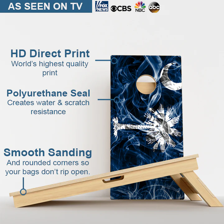 South carolina Flag Professional Cornhole Boards - Image 3