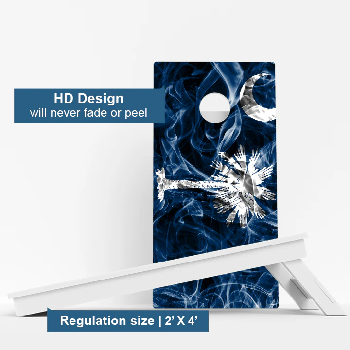 South Carolina Flag Weather Proof Cornhole Boards - Image 3