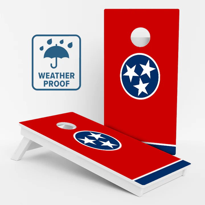 Tennessee Flag Weather Proof Cornhole Boards