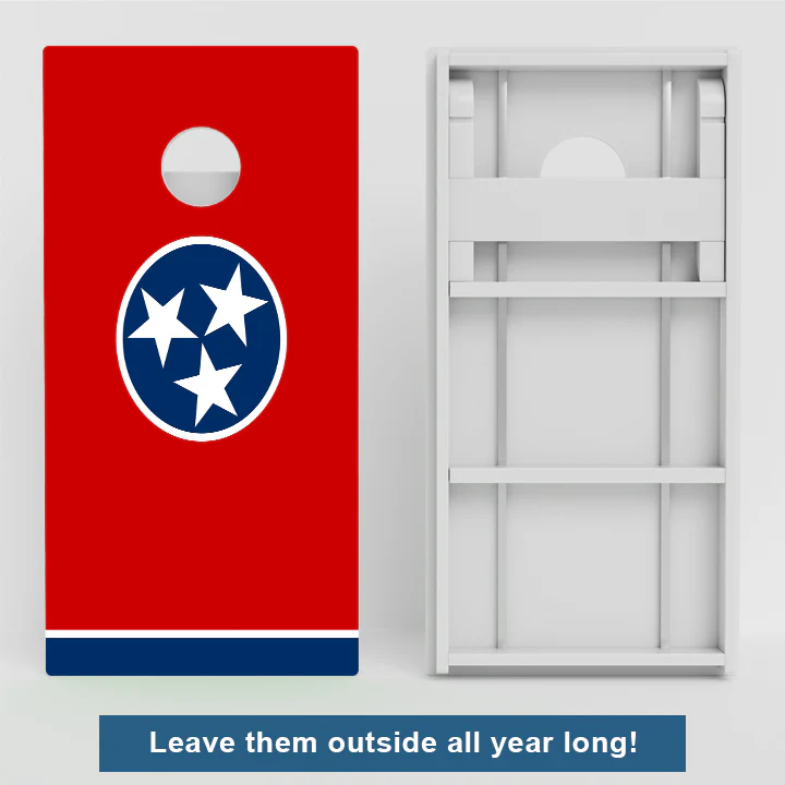 Tennessee Flag Weather Proof Cornhole Boards - Image 2