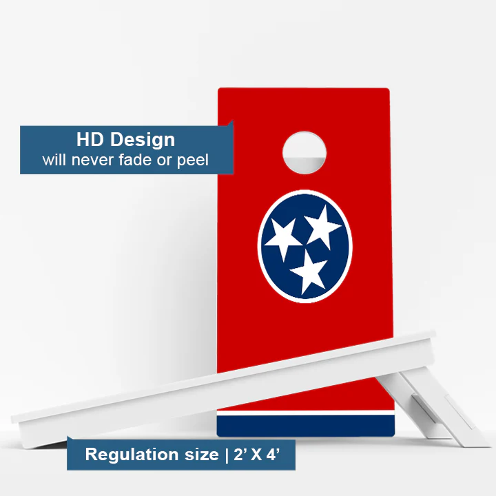 Tennessee Flag Weather Proof Cornhole Boards - Image 3