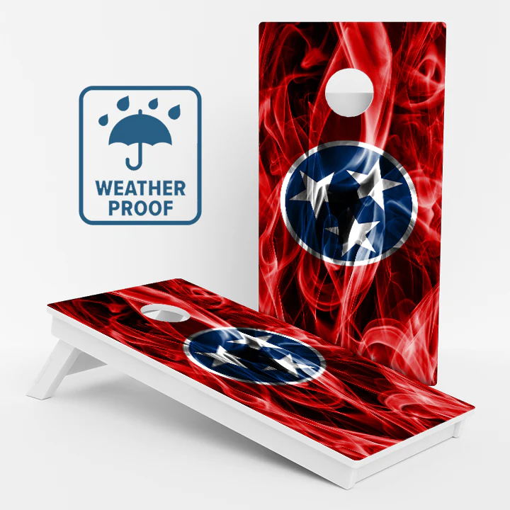 Tennessee Flag Weather Proof Cornhole Boards