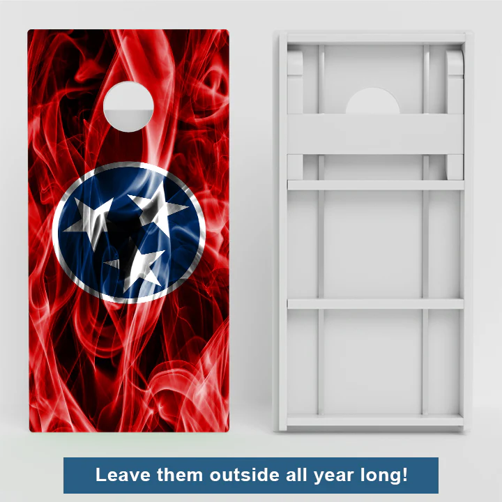 Tennessee Flag Weather Proof Cornhole Boards - Image 2