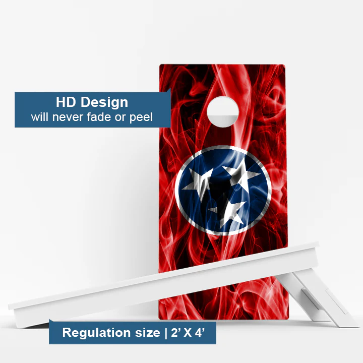 Tennessee Flag Weather Proof Cornhole Boards - Image 3
