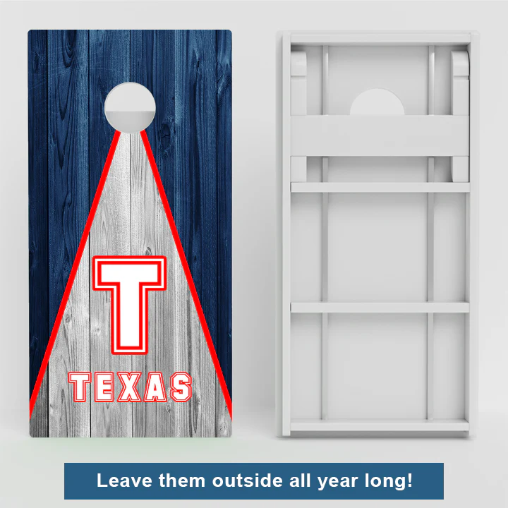 Texas Baseball Weather Proof Cornhole Boards - Image 2