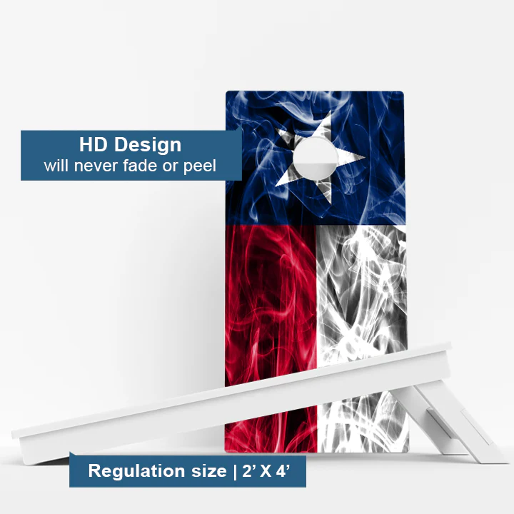Texas Flag Weather Proof Cornhole Boards - Image 2