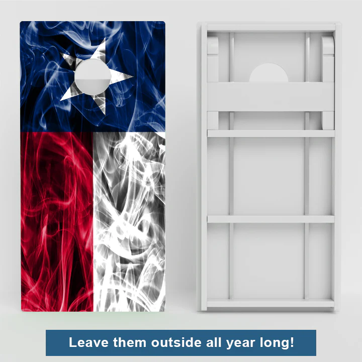 Texas Flag Weather Proof Cornhole Boards - Image 3
