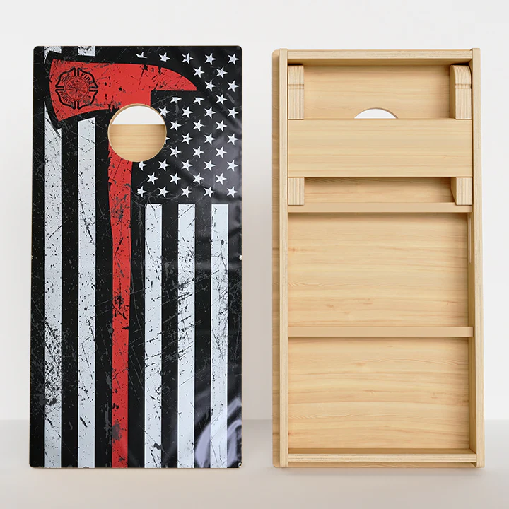 Thin Red Line Axe Professional Cornhole Boards - Image 2