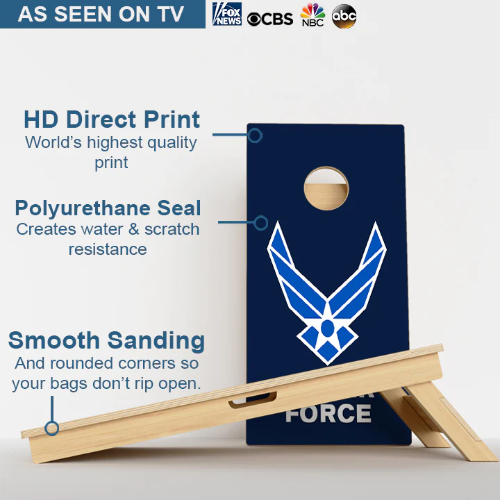 U.S Airforce Professional Cornhole Boards - Image 3