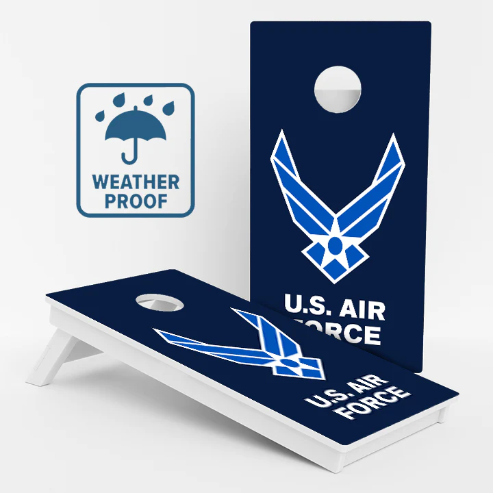 U.S Airforce Weather Proof Cornhole Boards
