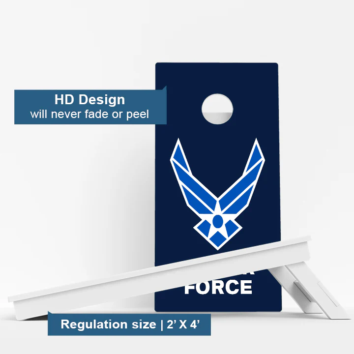 U.S Airforce Weather Proof Cornhole Boards - Image 3