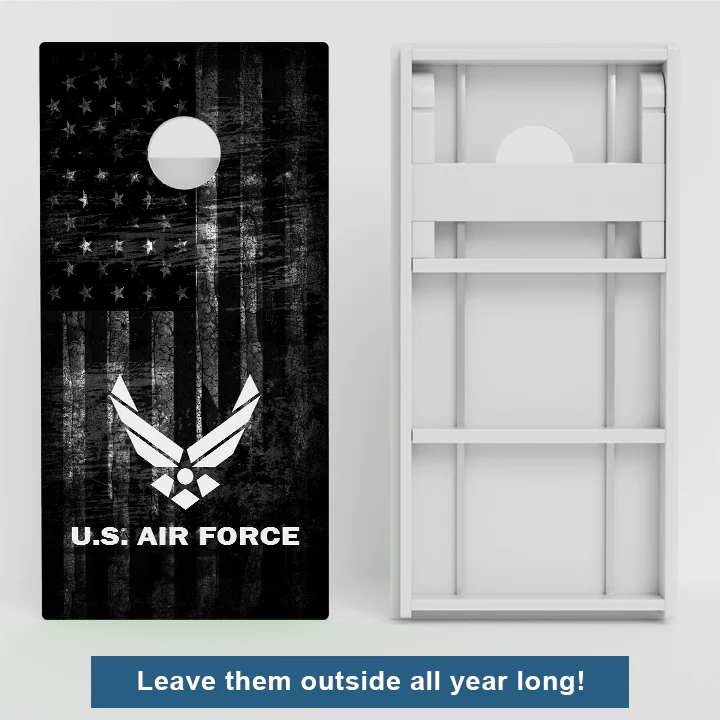 United States Air Force Weather Proof Cornhole Boards - Image 2