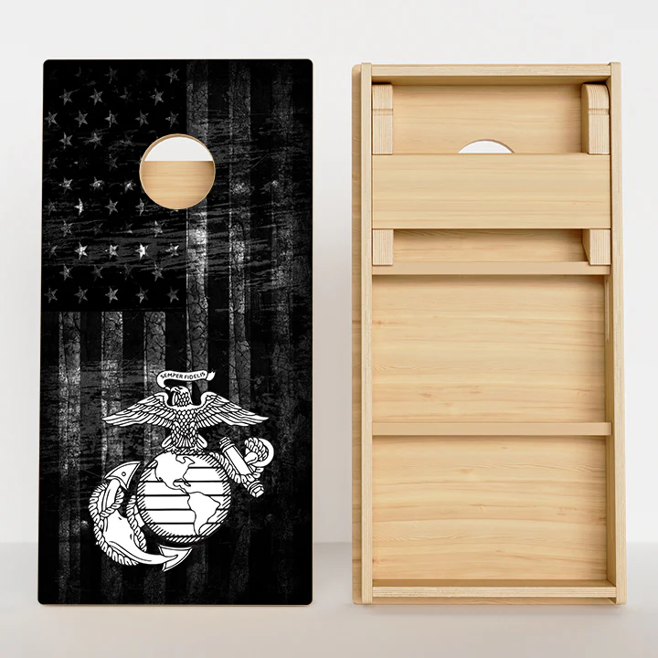 United States Marines Professional Cornhole Boards - Image 2