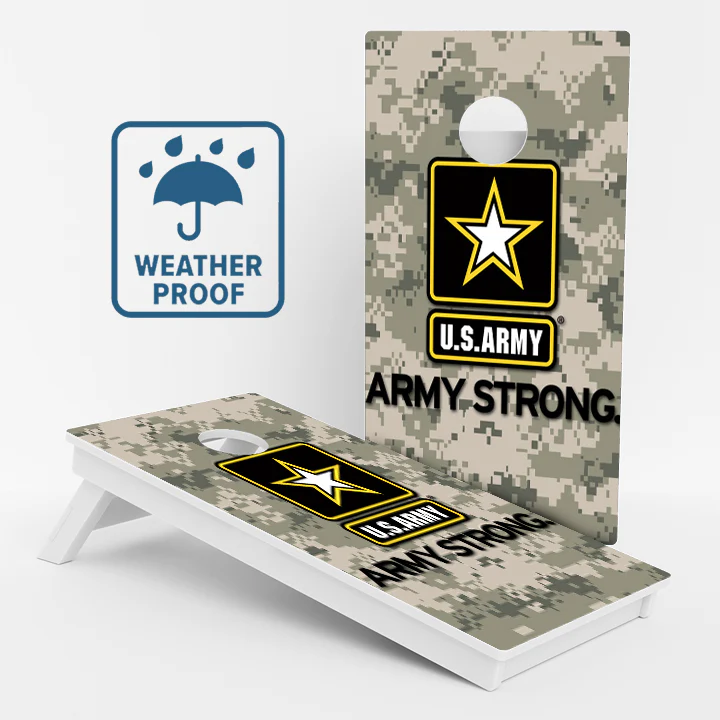 US Army Strong Weather Proof Cornhole Boards