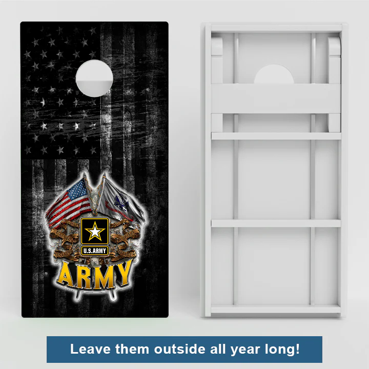 US Army Weather Proof Cornhole Boards - Image 2