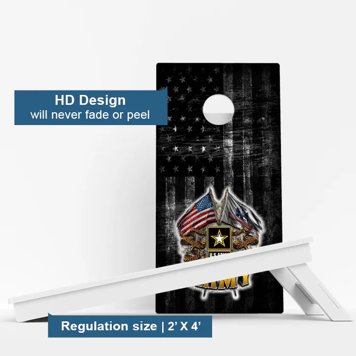 US Army Weather Proof Cornhole Boards - Image 3