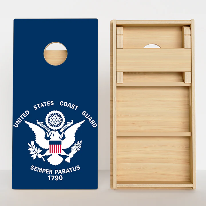US Coast Guard Professional Cornhole Boards - Image 2