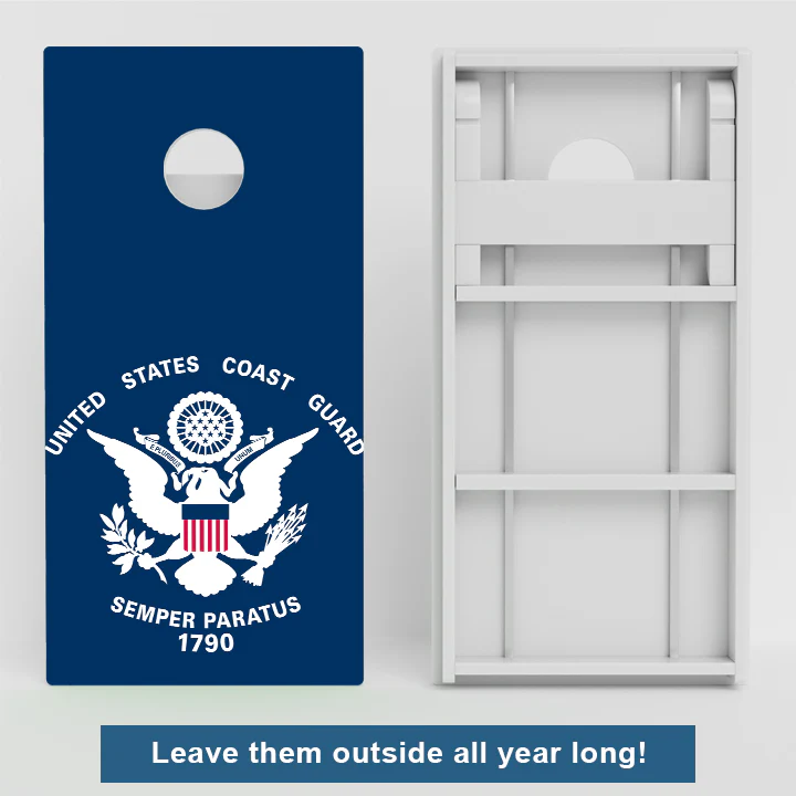 US Coast Guard Weather Proof Cornhole Boards - Image 2