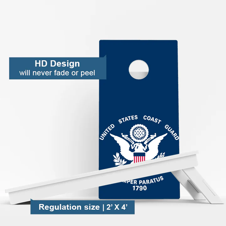 US Coast Guard Weather Proof Cornhole Boards - Image 3
