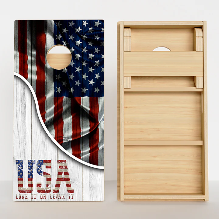 USA Love It Or Leave It Professional Cornhole Boards - Image 2