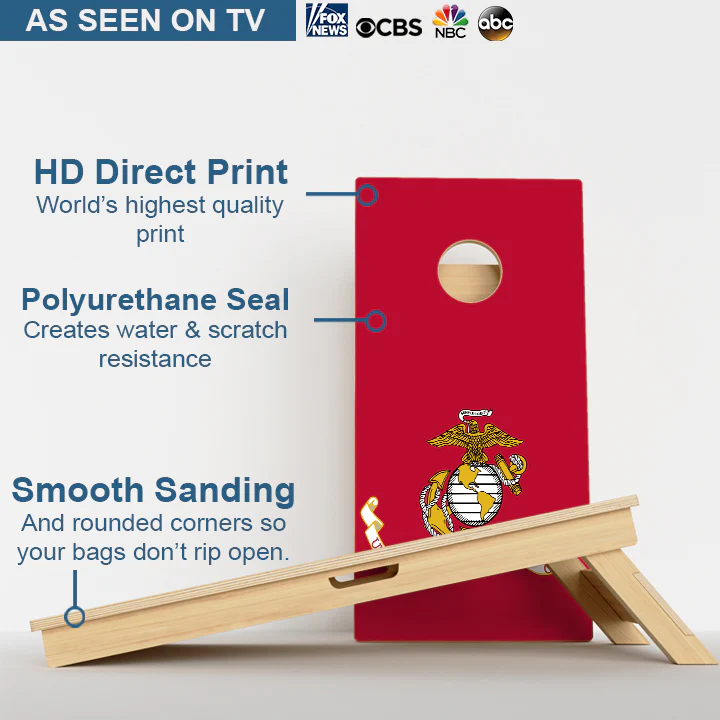 USA Marines Professional Cornhole Boards - Image 3