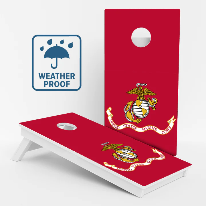 USA Marines Weather Proof Cornhole Boards