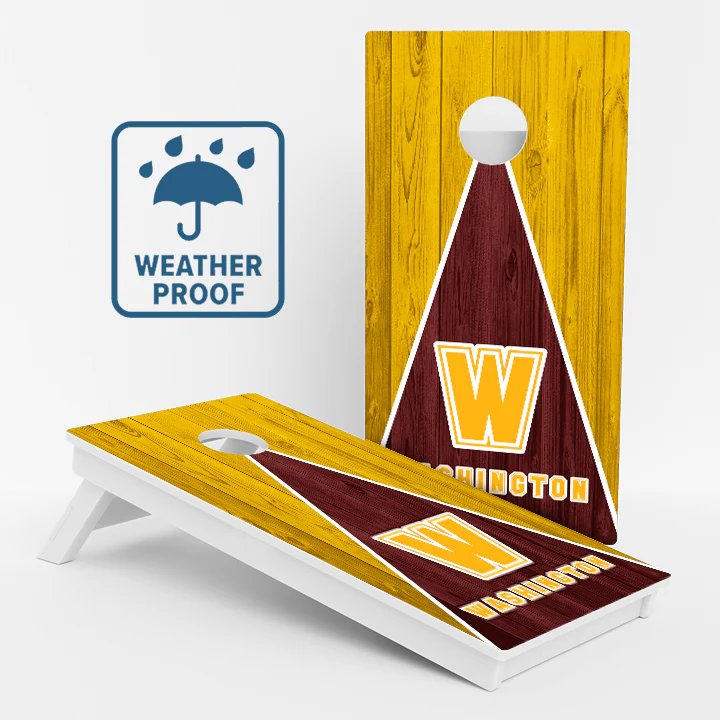 Washington Football Weather Proof Cornhole Boards