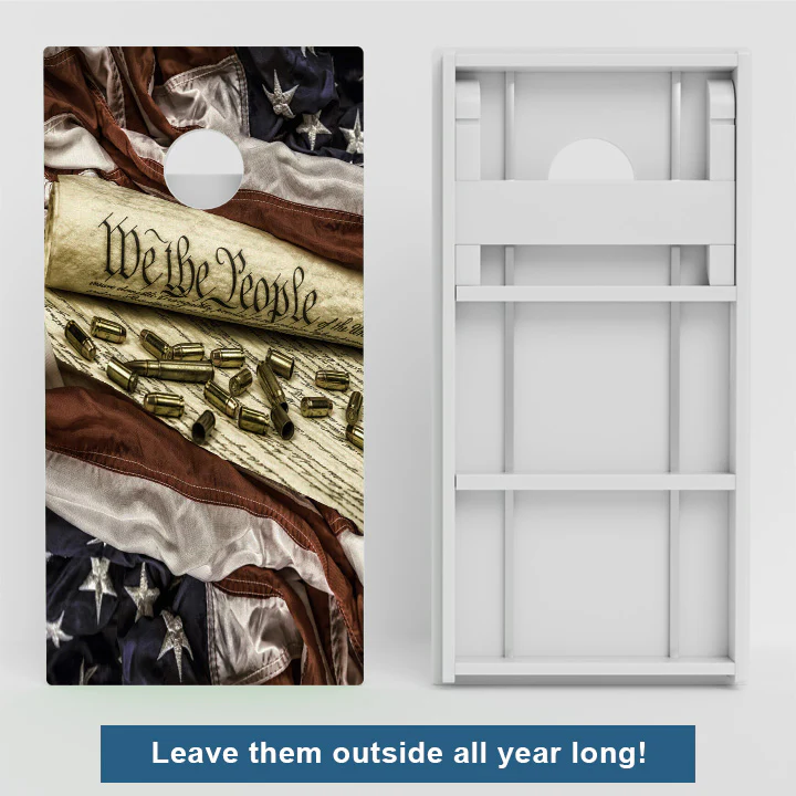 We The People Weather Proof Cornhole Boards - Image 2
